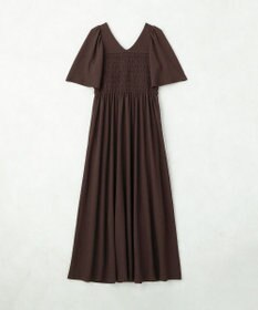 earth music&ecology 2wayシャーリングワンピース