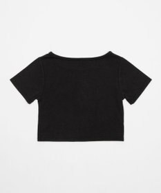 WEGO ロゴスタッズクロップドT