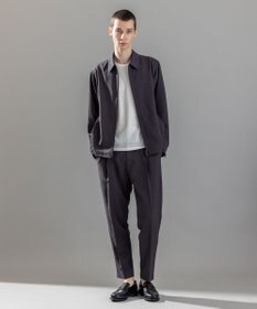 JOSEPH HOMME 【新柄】テクノボイルストレッチ ドロスト付きワイドテーパードパンツ / TEDDY CONVERTIBLE