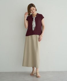 YECCA VECCA 2wayスカーフ付きブラウス
