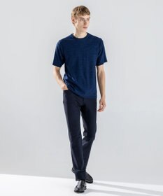 JOSEPH HOMME レクサスムリネ　クルーネック半袖ニット