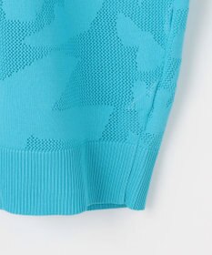 PW CIRCULUS 【MEN】ＤＯＶＥモチーフ ニットモックネック ゴルフ