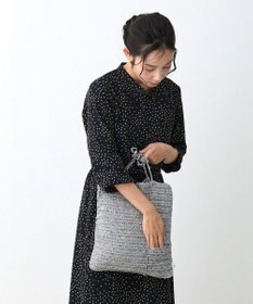 ROOTOTE 1091【手編みカゴバッグ風】SC.トール.クロッシュメタリック-A
