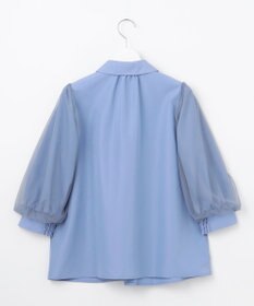 Feroux 【大好評につき追加生産決定！】袖チュールブラウス