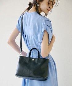 TOPKAPI 【Breath TOPKAPI】RIPPLE リプル ショルダー付き シンプル ミニ トートバッグ