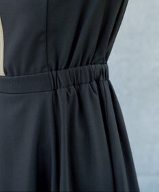 Tiaclasse L 配色フレアワンピース