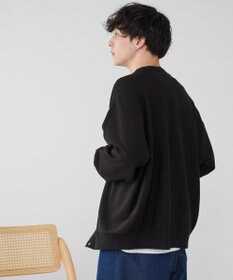 WEGO 【ユニセックス着用ITEM/紫外線対策/冷房対策】オーバーフィットドライタッチカーディガン