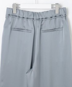 自由区 【Exclusive】シャイニーサテンドロスト パンツ