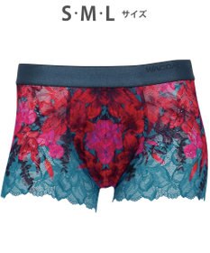 WACOAL MEN WACOAL MEN 【レースボクサー】 ボクサーパンツ フロント快適グラマラス 通気性 スカラ始末(裾部分) 前閉じ レース 下着 メンズ WT3826 /ワコールメン