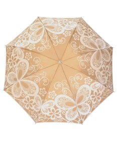 槇田商店 Kirie 蝶々 ハニーマスタード 折りたたみ傘