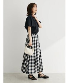 Green Parks ・ｆｕｒｒｙ　ｒａｔｅ　ギンガムバイアススカート