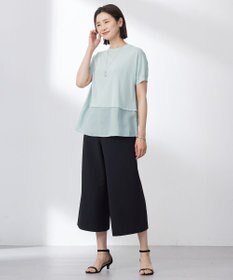 J.PRESS LADIES ステンレスオーバルネックレス