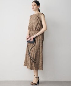 ICB 【30th ANNIVERSARY】5cityプリント ノースリーブワンピース