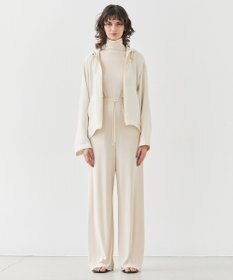 BEIGE， 【洗える・VERY 6月号掲載】MELLE / ジャージーハイネックカットソー