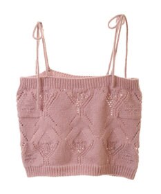 earth music&ecology ＳＥＴ２点刺繍ビスチェ＋カーディガン