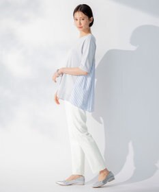 自由区 【接触冷感・吸湿・速乾・XXSサイズあり】COOLMAX テーパードパンツ