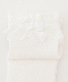 ANY KIDS 【日本製】レース ラメ ショート ソックス