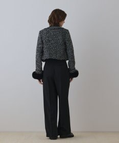 GRACE CONTINENTAL ツイードコンビジャケット