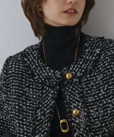 GRACE CONTINENTAL ツイードコンビジャケット