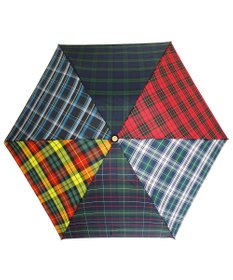 +RING 【プラスリング】【数量限定】【UVカット90%以上】レディース向け 晴雨兼用 折傘 CHK T1184 NEW COLLECTION