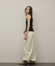 GRACE CONTINENTAL リブニットタンクトップ