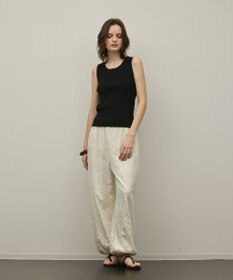 GRACE CONTINENTAL リブニットタンクトップ