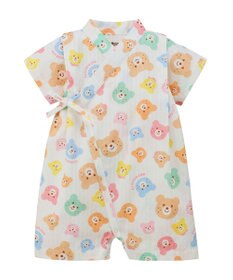 MIKI HOUSE HOT BISCUITS 総柄 ベビー甚平オール ギフトセット【BOX付き】