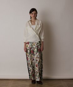 GRACE CONTINENTAL シアー2wayウエスタンシャツ