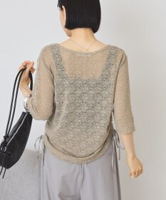 AMERICAN HOLIC レース5分袖カーディガン