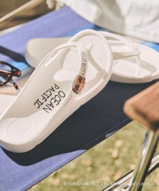 OP／FILA 【Ocean Pacific×ハローキティ】ビーチサンダル