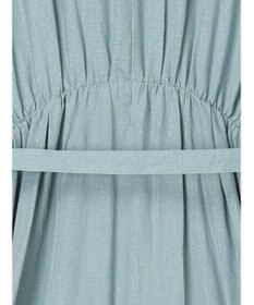 Te chichi レーヨンリネン共ベルトシャツワンピース