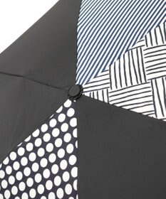 +RING 【UVカット95%以上】【UPF50＋】プラスリング レディース 晴雨兼用 折傘 BLKT1309