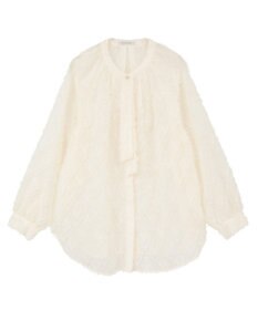 Green Parks Ｏ．フサフサ２ｗａｙボウタイブラウス