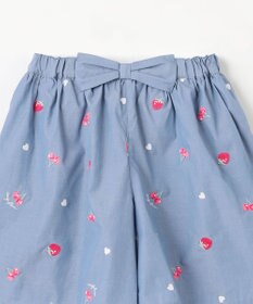 ANY KIDS 総柄刺繍 キュロット