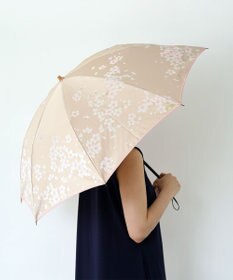 槇田商店 絵おり 桜(さくら) 折りたたみ傘