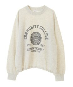CRAFT STANDARD BOUTIQUE カレッジプリントプルオーバー