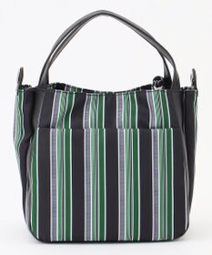 Y'SACCS マルチストライプ すっきりトート Sサイズ