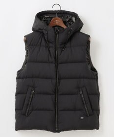 JOSEPH ABBOUD MOUNTAIN 【サステナブル/軽量/8ポケット/JAPANファブリック】ライトナイロンワッシャー アウトドアダウンベスト