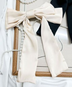 WEGO LBIGダブルリボンバレッタ