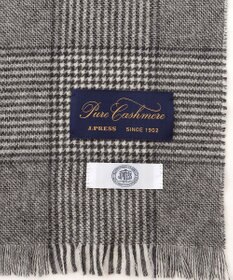 J.PRESS LADIES カシミヤ グレンチェック ストール