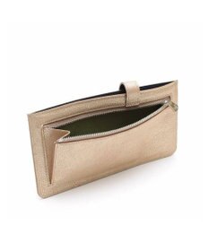 A.D.M.J. 【牛革】メタリックレザー/スリムウォレット