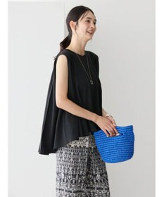 AMERICAN HOLIC 接触冷感バックフレアノースリーブプルオーバー