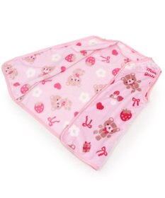 Mother garden マザーガーデン くまちゃん柄 ふわふわ あったか キッズ スリーパー  100cm～120cm / 120cm～140cm