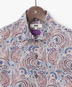 JOSEPH ABBOUD リバティプリント シャツ