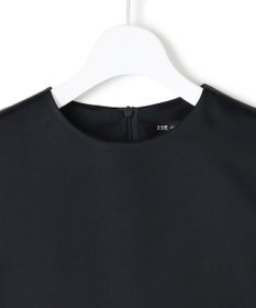 23区 【APPLAUDIR】クリアダブルサテン フリルヘム ブラウス