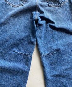 woadblue 再入荷＜坪田あさみさんコラボ＞コットン100％ ブレットデニムパンツ