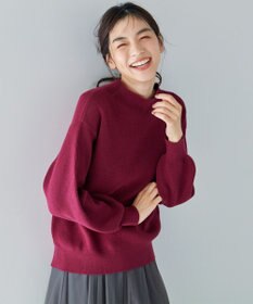 ANY 【洗濯機可能/8色展開】ソフトタッチポリエステルニット