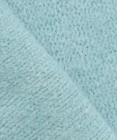 Feroux 【洗える】パールスリーブ ケーブルニット