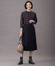 J.PRESS LADIES 【洗える】ウールスムース スカート