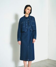 GRACE CONTINENTAL セットデニムワンピース